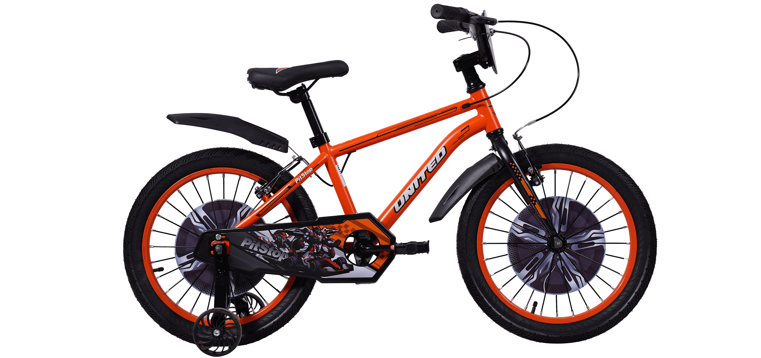 PITSTOP 18 :: Orange-Black