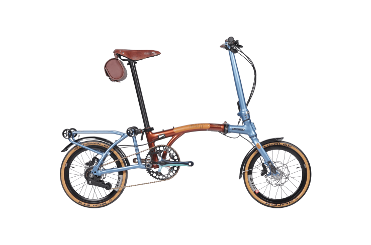 TRIFOLD 11 LE :: Blue-Brown