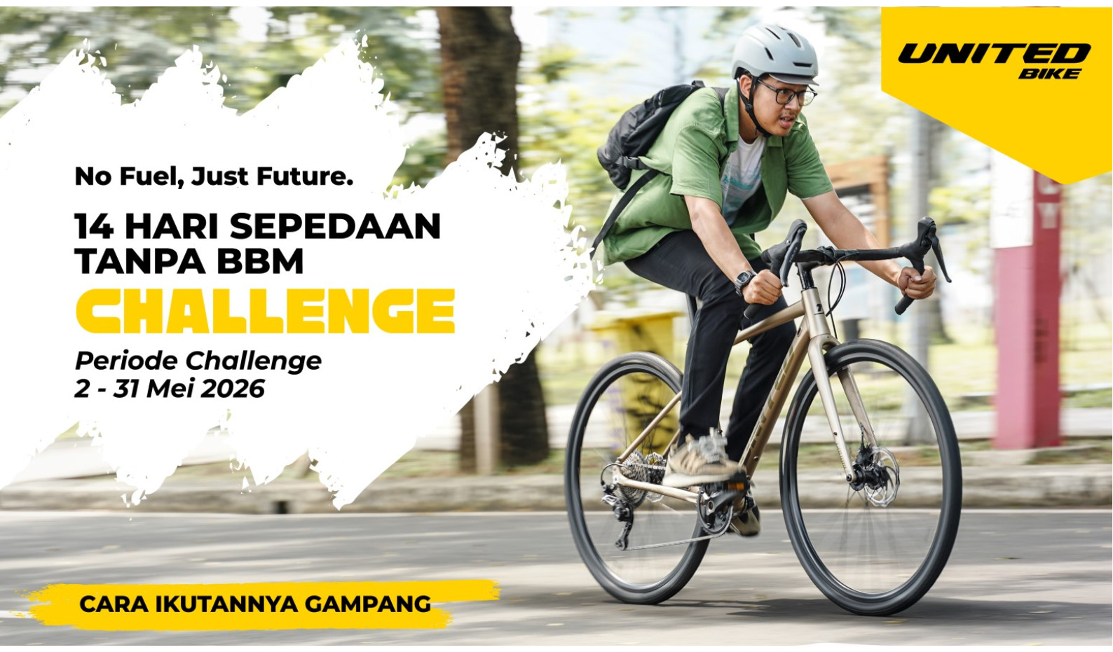 CHALLENGE: 14 Hari Sepedaan Tanpa BBM