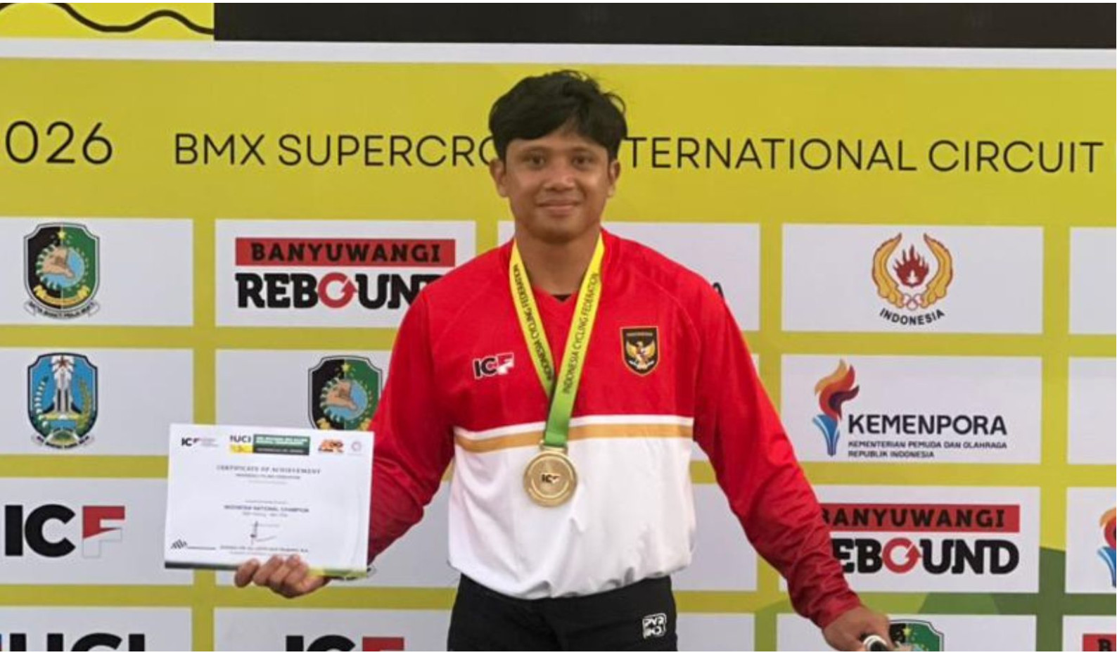 Kembali Naik Podium, Firman Chandra Rajai BMX National Championship 2026