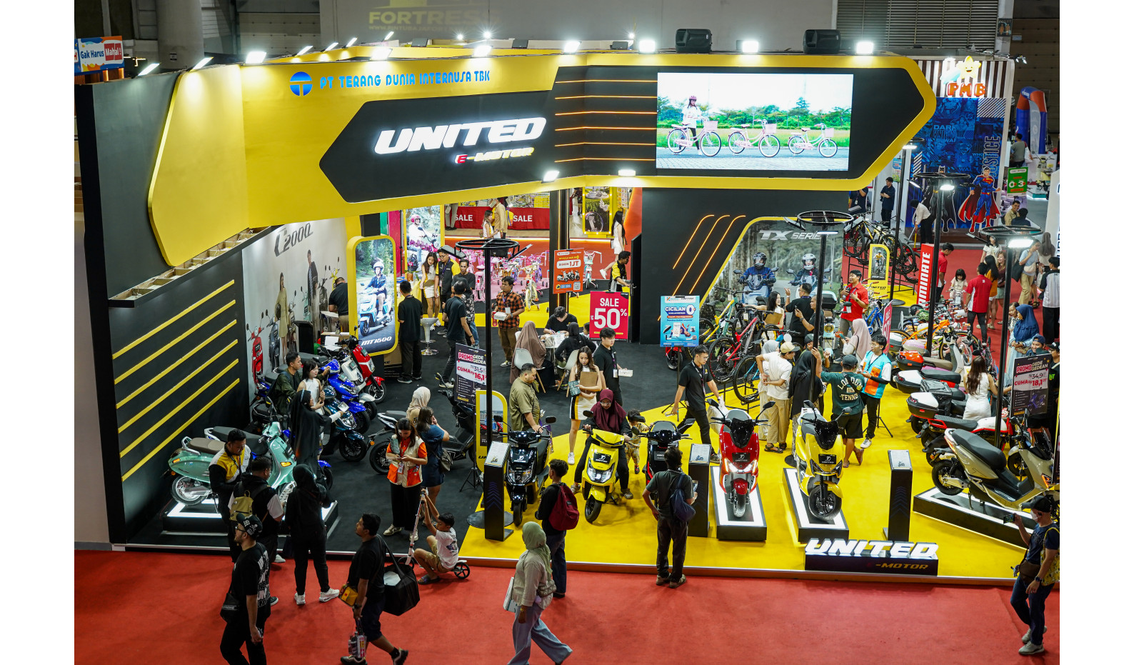 United Bike Hadir di PRJ 2026: Serbu Diskon hingga 50% sampai Koleksi Eksklusif United Bike.