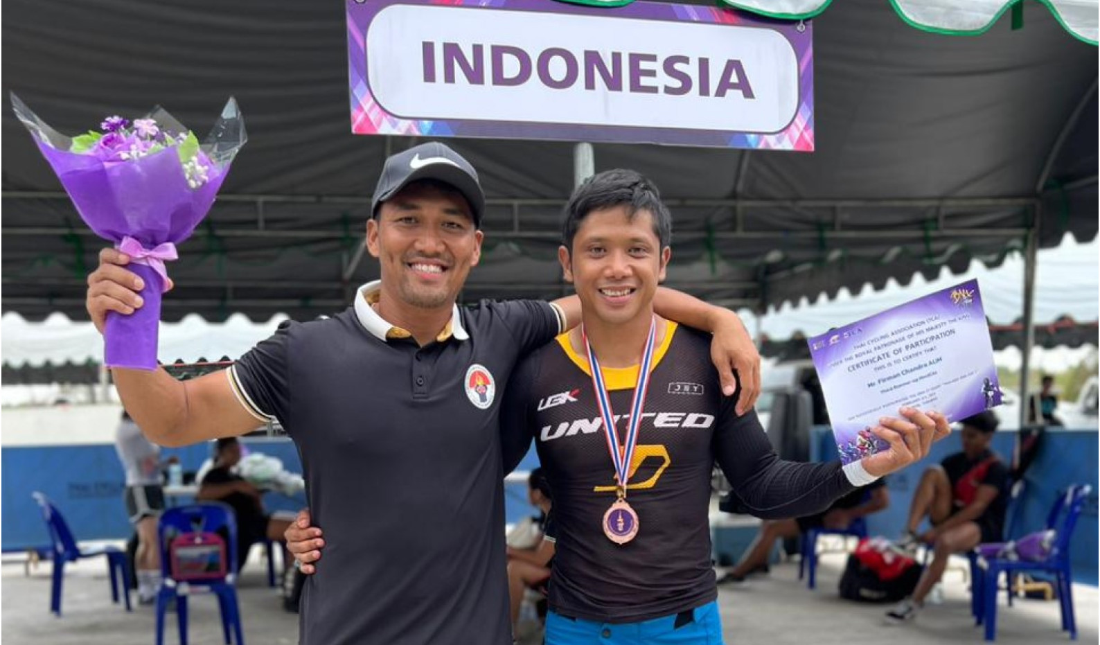 FIRMAN CHANDRA JUARA DI AJANG BMX INTERNASIONAL
