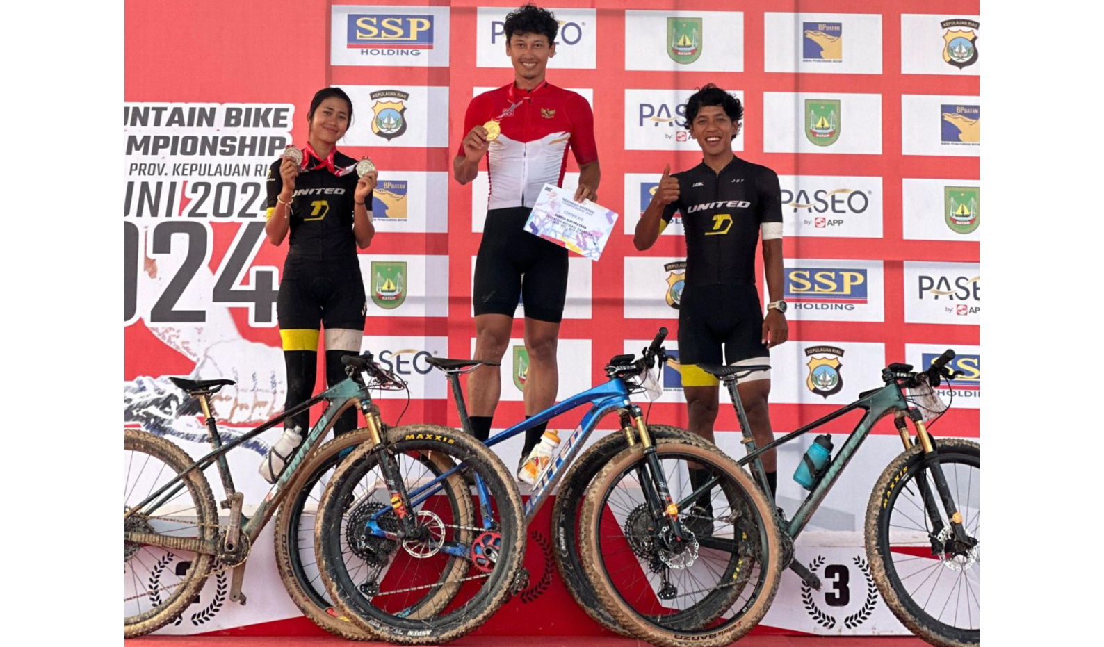 TIM UBK RAIH JUARA DI KEJURNAS MTB BATAM 2024