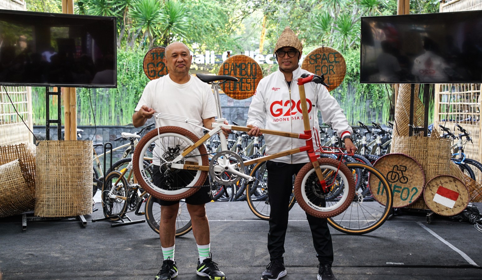 Peluncuran Sepeda Bambu 