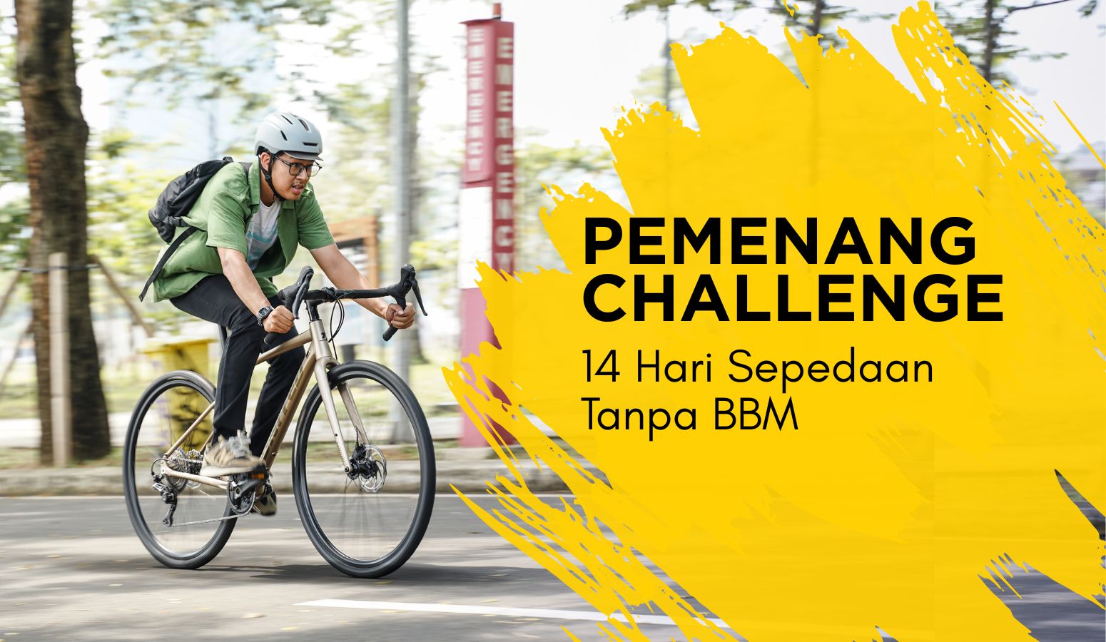 Ini Dia Pemenang Challenge “14 Hari Sepedaan Tanpa BBM”