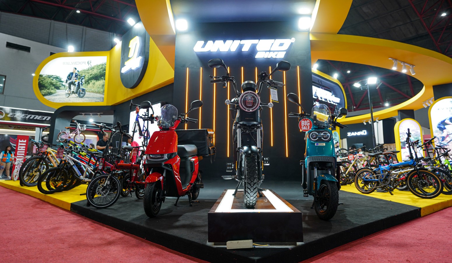 United Bike Hadir di PRJ 2026: Serbu Diskon hingga 50% sampai Koleksi Eksklusif United Bike.